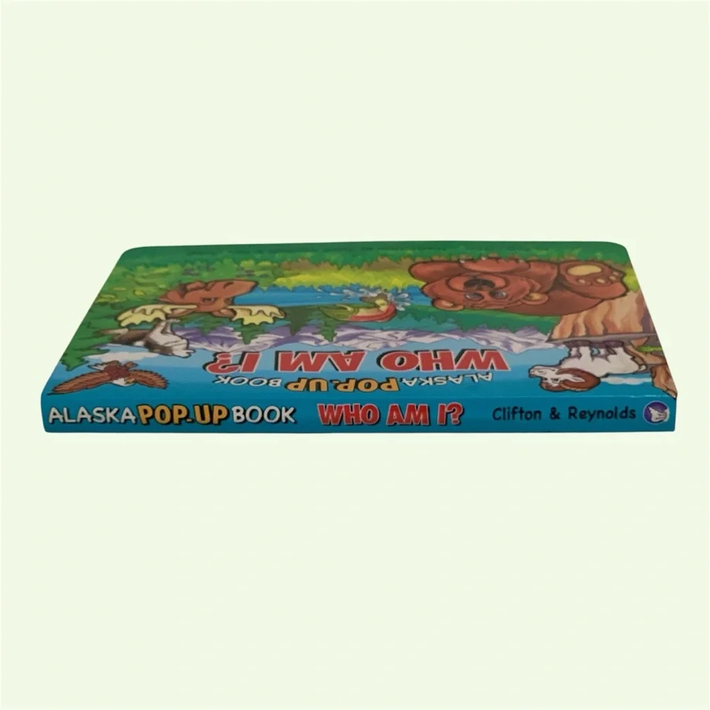 Alaska Pop-Up Book: Who Am I? Hard Cover Board Book by Pam Clifton